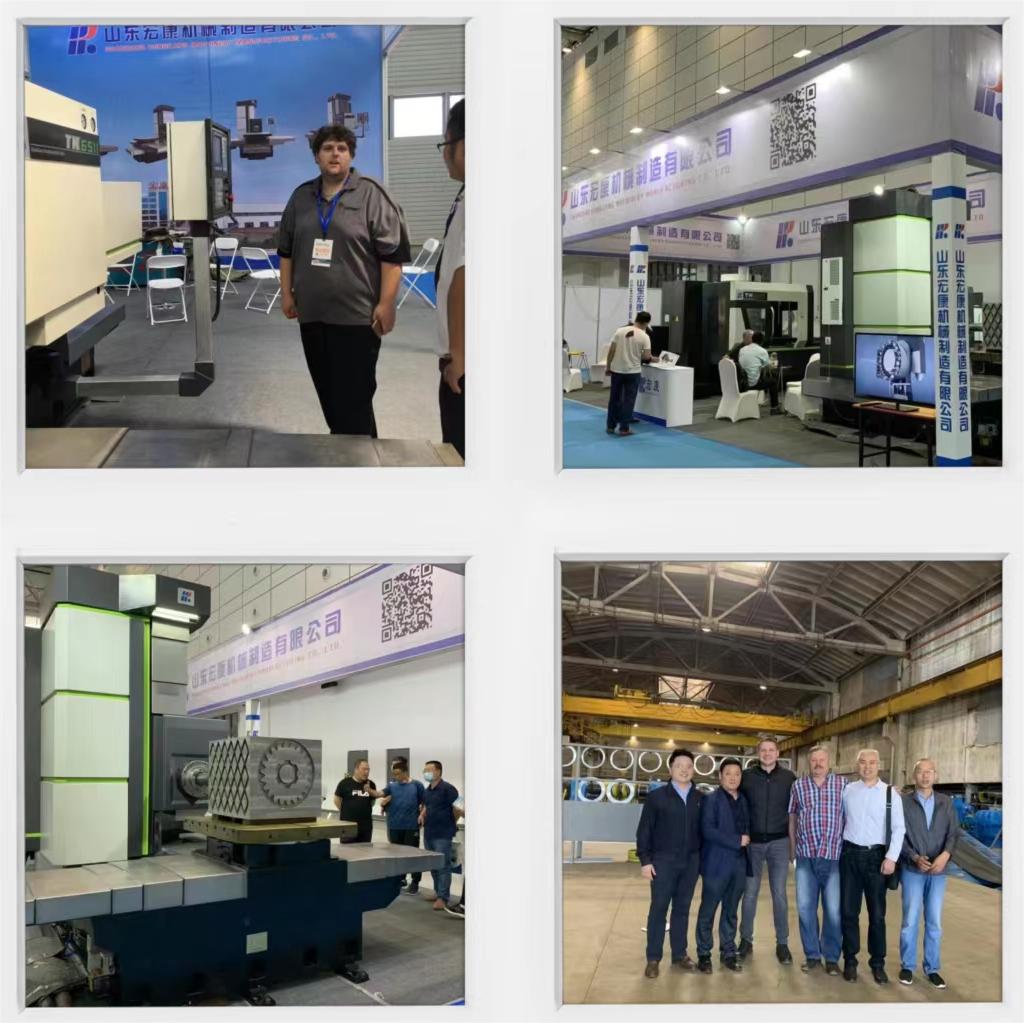 High Precision Principal Axis Horizontal Boring Machine With 10 T Weight