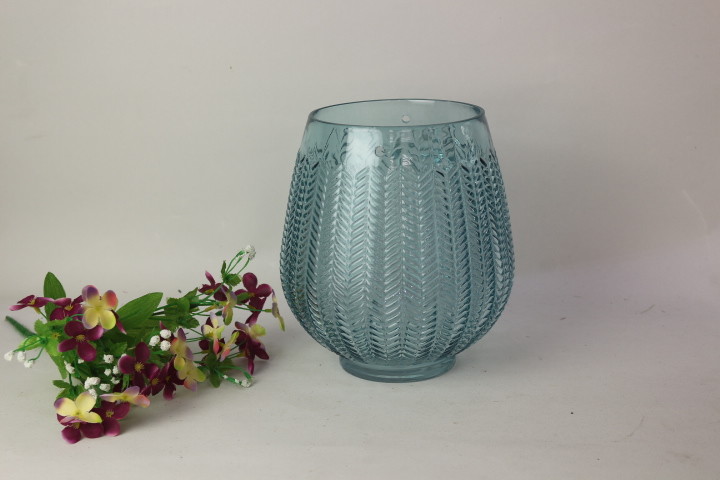 Handmade Glass Candle Holder