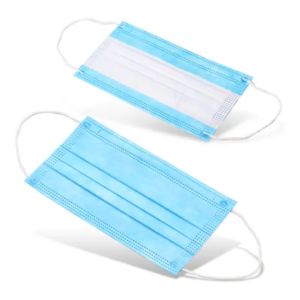  Adjustable Earloop Disposable Pollution Mask , Disposable Dust Mask CE Approved Manufactures