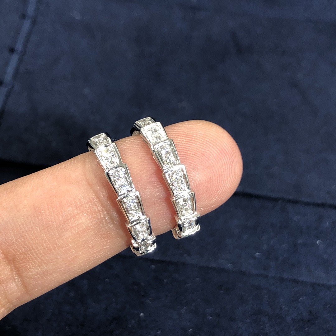 Elegant Customized 18K Gold Serpenti Viper Ring Diamond Ring Yellow Gold White Gold