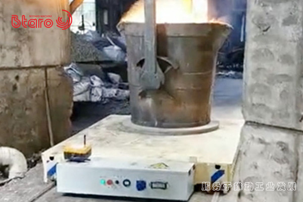 5 Tons Of Lithium Battery Hot Metal Ladle Rail Transfer