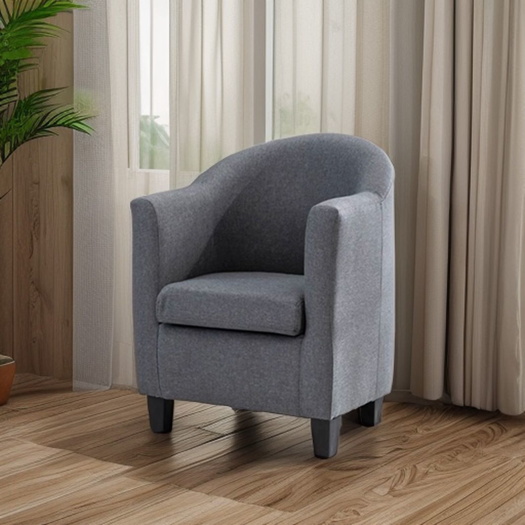 Modern Casual Luxury Frame Single Sofa Chair for Living Room Bedroom Furniture