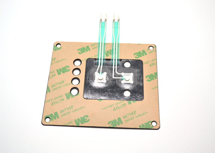 Two Circuit And Metal Dome Tactile Membrane Switch For Washing Machine