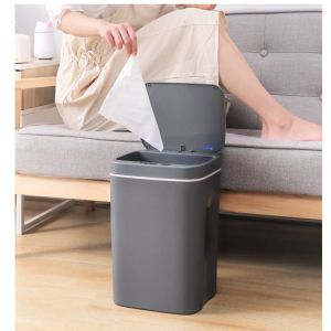 China Dustbin Intelligent Trash Can with Sensor Clearance - Intelligent Sensor Trash Can Automatic Trash Bin Garbage Can Self Sealing on sale