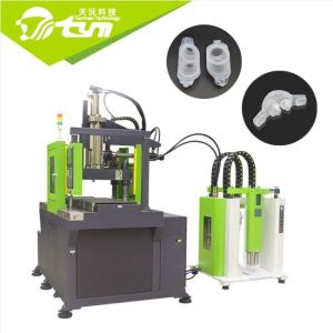 Liquid Vertical Injection Molding Machine With Double Sliding Board