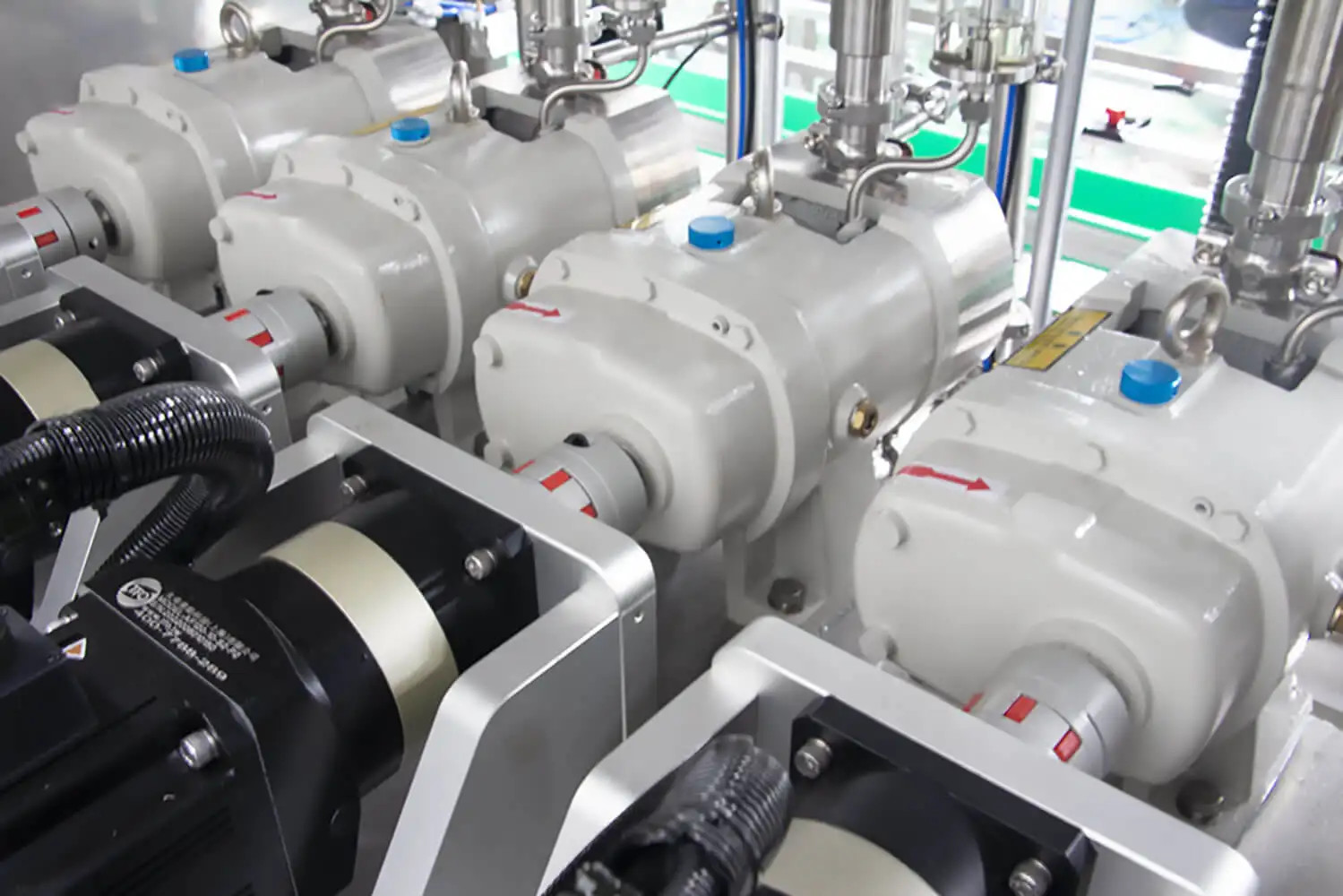 Full Automatic High Speed Lobe Pump Cream Paste Filling Machine For Cosmetic