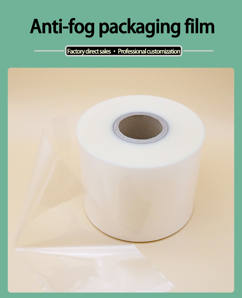Anti Fog Breathable Heat Sealing Film Clear Solution Fog Free Packaging