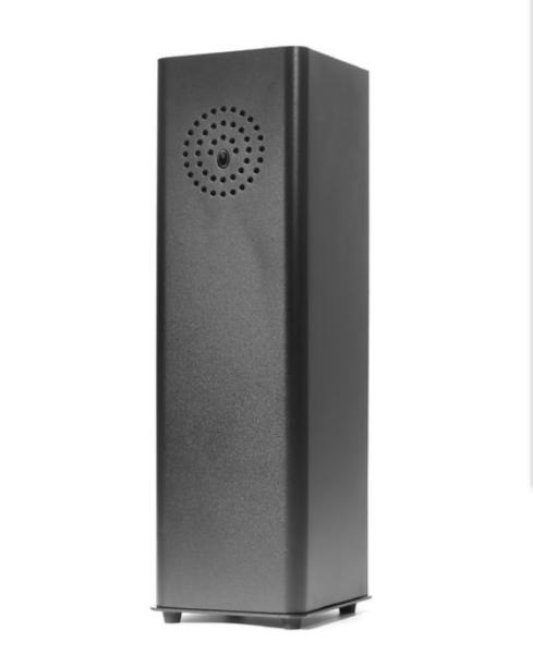 DC12V Black Metal Commercial Essential Oil Diffuser Stand Alone , Large Area