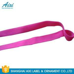 China Elastic Webbing Straps Elastic Binding Tape Fold - Over Elastic Tape on sale