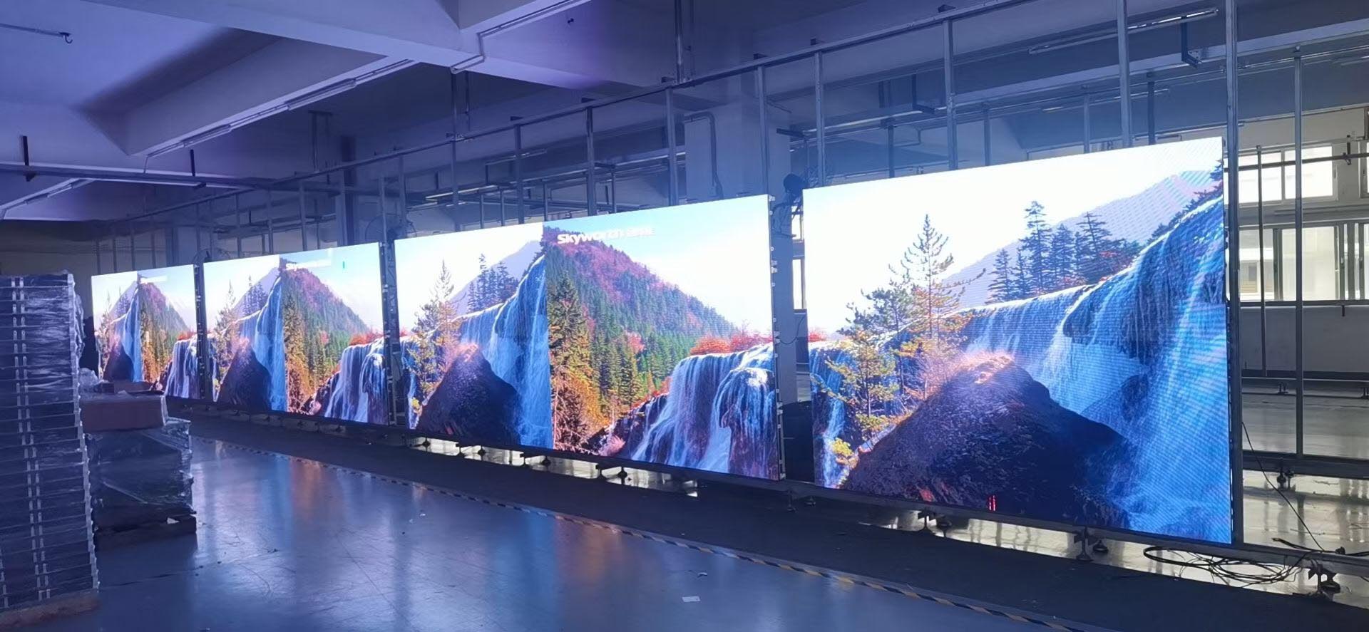 outdoor rental led video wall