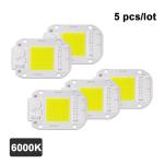 6000K Full Spectrum Cob Led Chip 50W 30W For DIY Flood Light