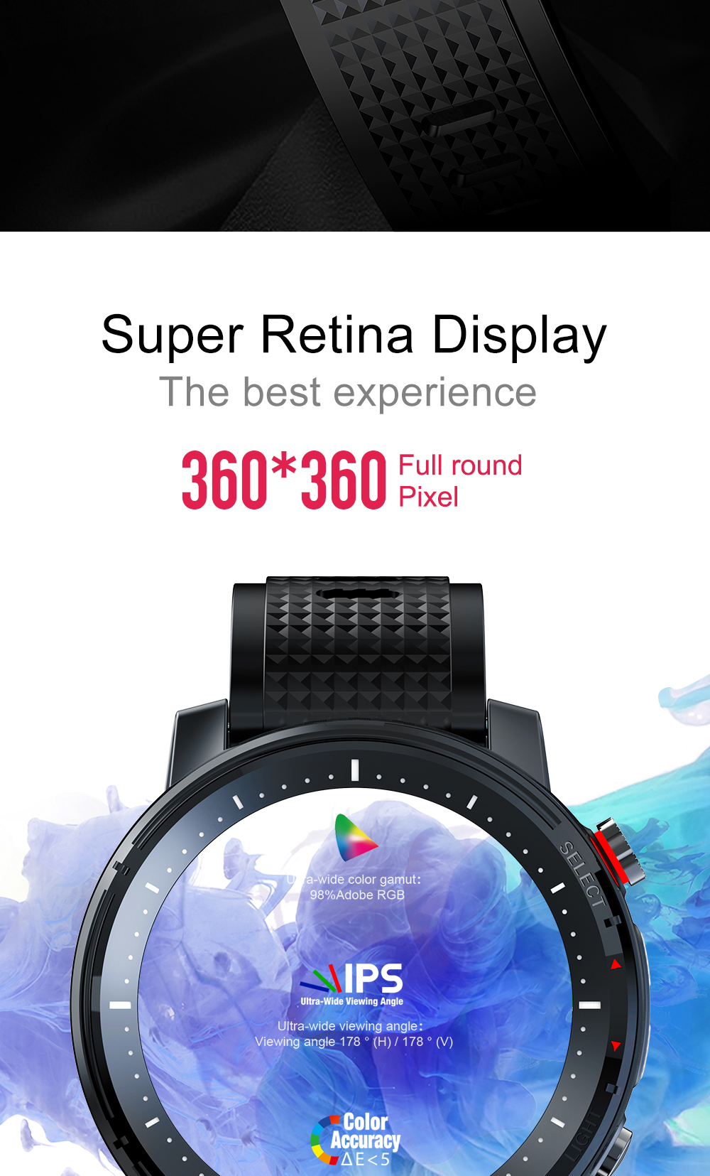 L15 Sports Fitness Tracker IP68 Waterproof Fitness Watch With Oxygen Monitor