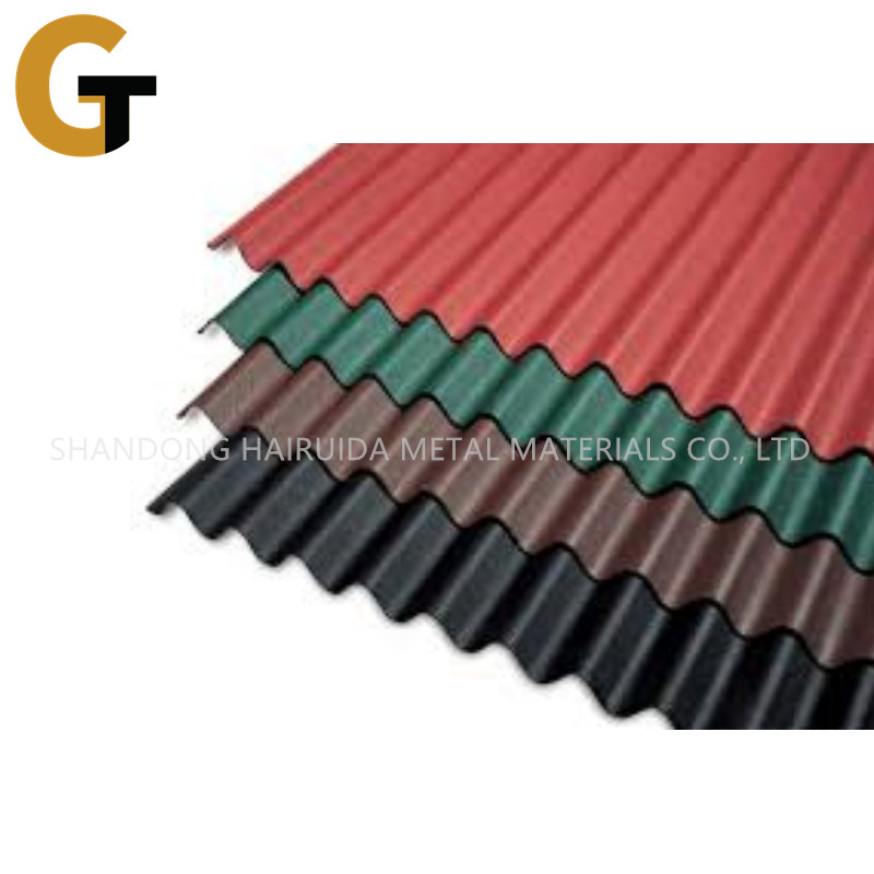 Galvanized Corrugated Steel Roofing Sheet 3.6 M 2.5 M 2400mm Low Price High Quality
