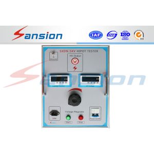  Large Capacity Dc Power Testing System , Strong Anti Interference Hipot Test Set Manufactures