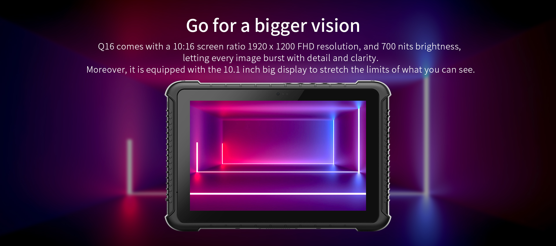 ODM/OEM 10.1inch Industrial Android Tablet PC with GPS WIFI RS232 RJ45 NFC