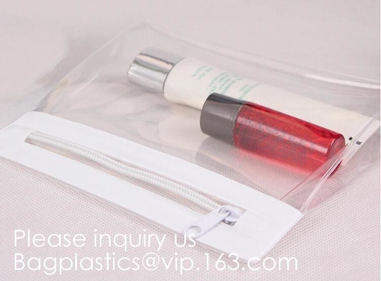 Customized Printing EVA Pouch Clear Cosmetic Bag Waterproof Toilet Bag for Travel,eva zipper slider cosmetic bag, bageas