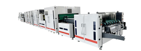 Max. 200m/min Speed Carton Folder Gluer Machine JH-1500F-ACJ for Smooth and