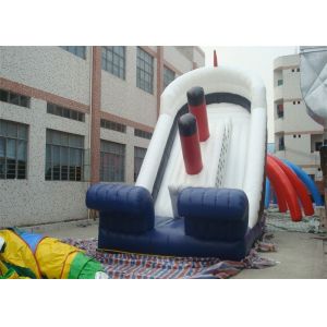 CE Certification Inflatable Water Slides , Inflatable Pirate Ship Water Slide