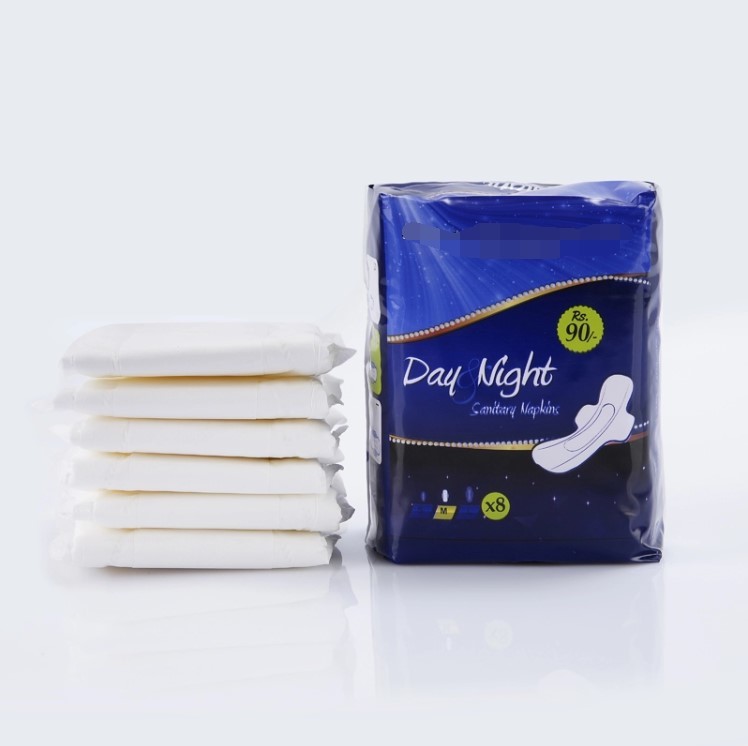 Organic Biodegradable Anion Chip Overnight Sanitary Napkins