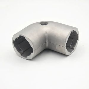 China 90 Degree Aluminum Alloy Right Angle External Joint Industrial Casting on sale
