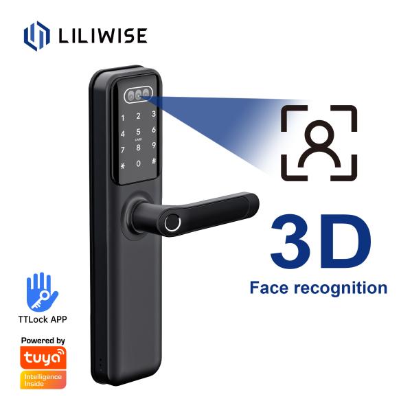 3D Facial Recognition Smart Lock For Residential Office Airbnb Condo Apartment