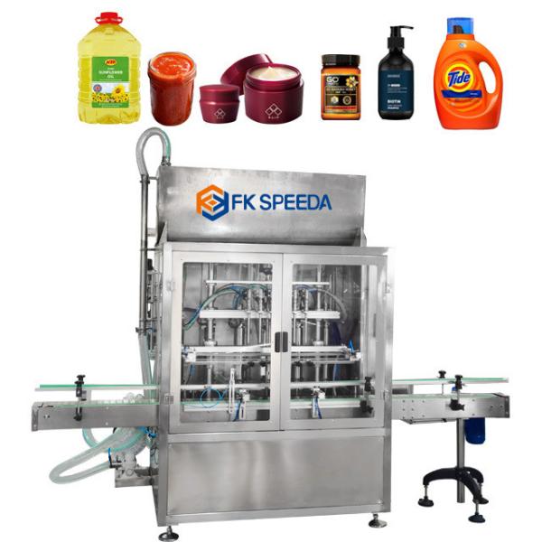500ml-1000ml Automatic Vegetable Cooking Oil Filling Machine for Flexible Oil