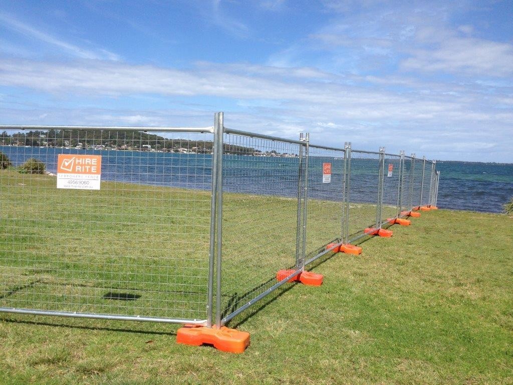 Temporary Construction Chain Link Fence Panels 2m Width 2 Folds