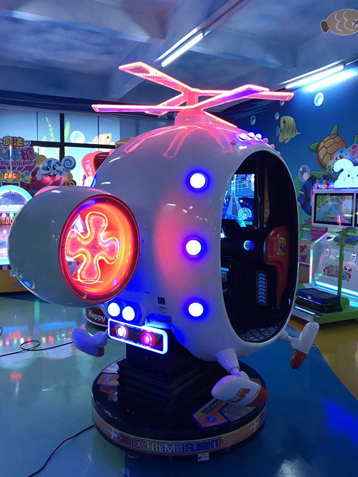 Coin Operated 360 Degree Rotation 3D Extreme Flight Kiddie Rides for Amusement Park