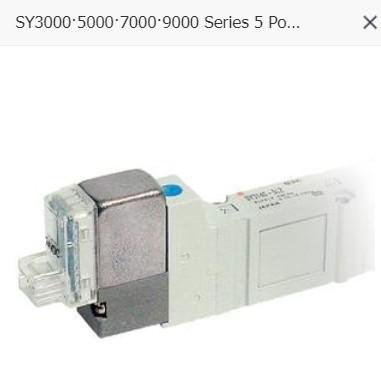 Original SMC SY3220-5LZD-M5 Solenoid valve,5 Port Solenoid Valve Body Ported
