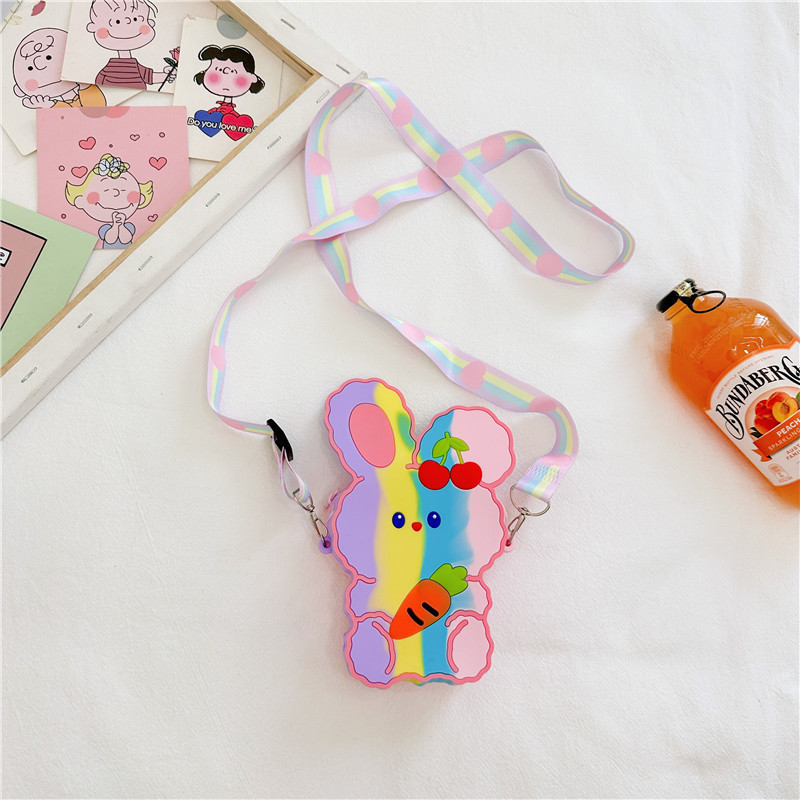Lightweight BPA Free Silicone Pen And Pencil Box Pop Shoulder Purse Fidget Toys Bag For Girls Corssbody Shoulder Purse