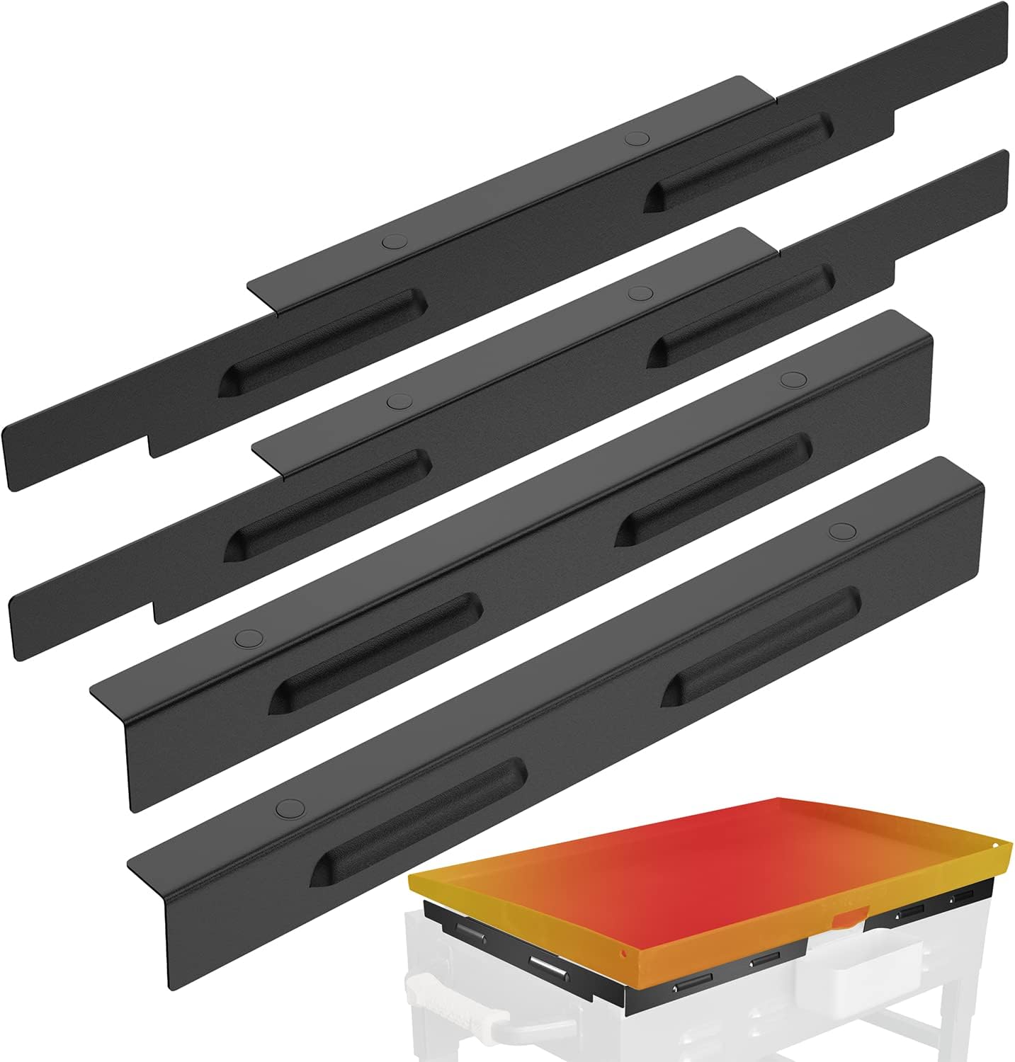 Magnetic Wind Screens for Blackstone 28 inch Griddle Protect Flame Hold Heat Side Shelf