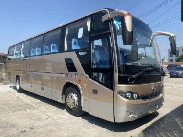 Used Coach Bus Higer Brand KLQ6115 51seats Weichai Rear Engine Airbag Chassis