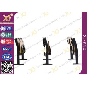 Custom Aluminum Alloy Folding Lecture Hall Seating With Writing Pad