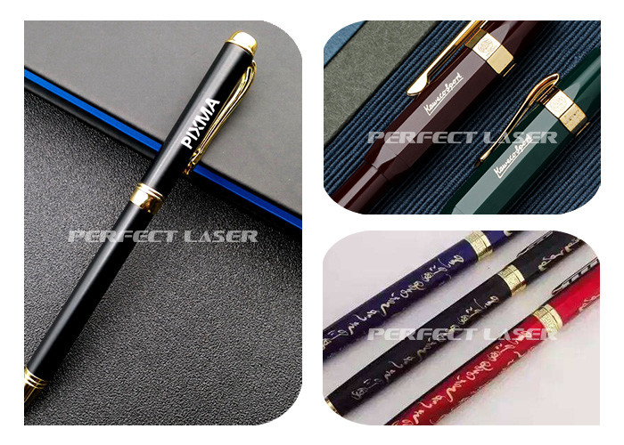 Floor-standing Laser Marking Machine For Metal Marking Pens With Trademarks Numbers Codes Designs And Pictures