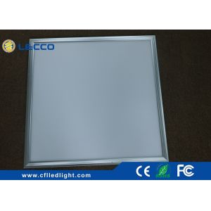 4900LM Silver Aluminum Frame LED 48W Panel Light Square 600 * 600 * 10 MM 80 LM
