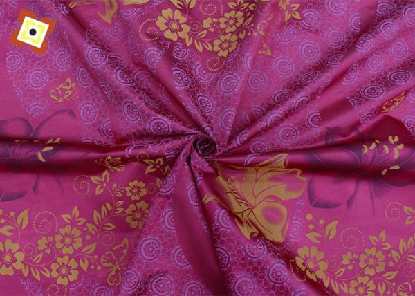 240cm Width Warp Knitted Cloth Bronzing Gold Powder Dispersed Printing Mattress