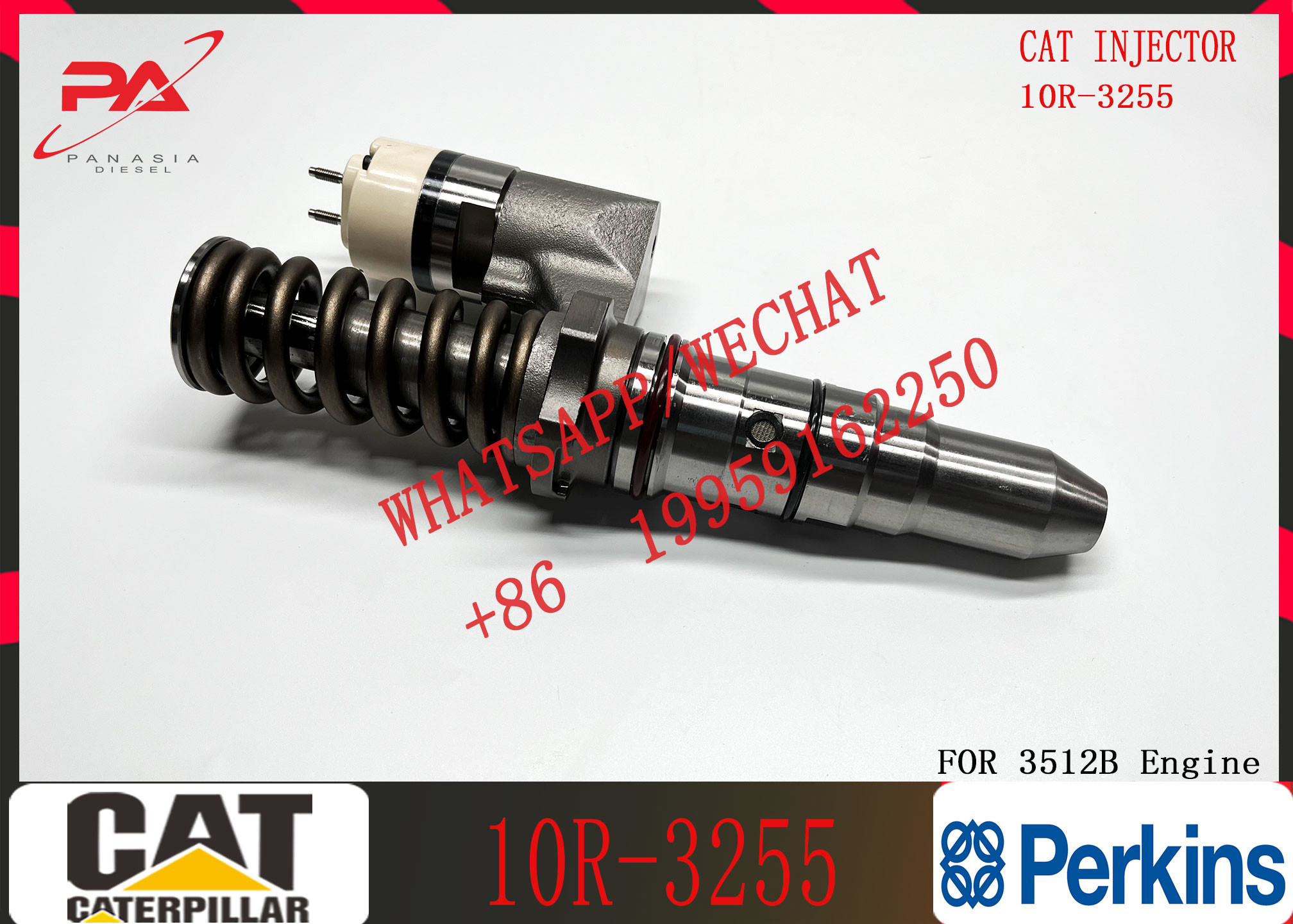 Injector 10R-3255 10R-1275 10R-1290 20R-1277 20R-1262 20R-1280 20R-2296 For CAT Caterpillar