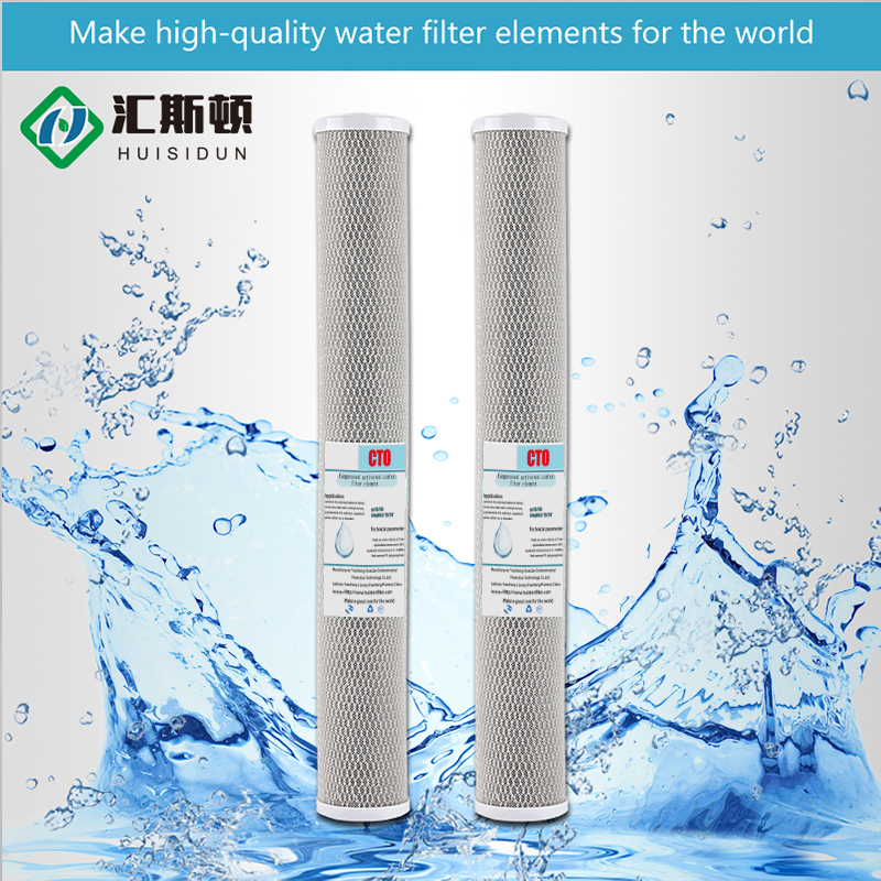 20in*2.5 Carbon Activated CTO Filter Cartridge for Household Water Filtration System