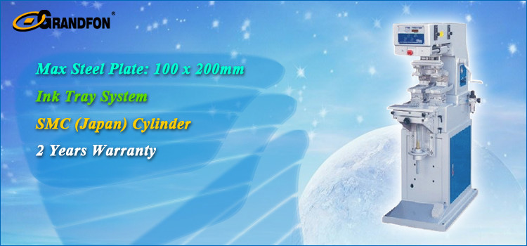 large format automatic electronics pen toys single semi-automatic pad printing machine