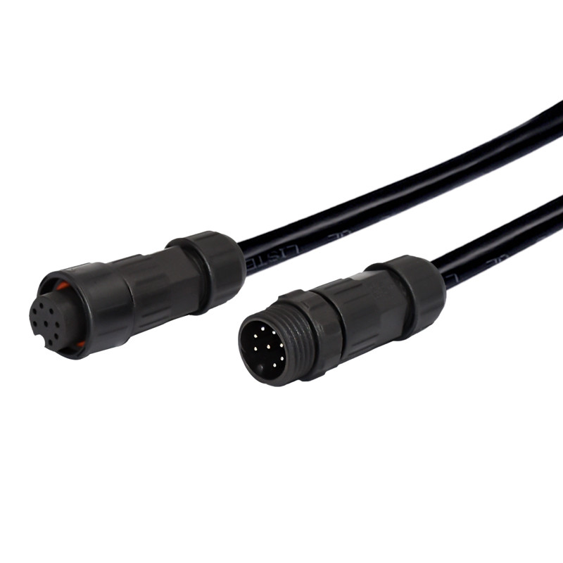 Electric Plug Waterproof 2 3 4 5 6 Pin M16 Cable Connector For LED Lighting Outdoor