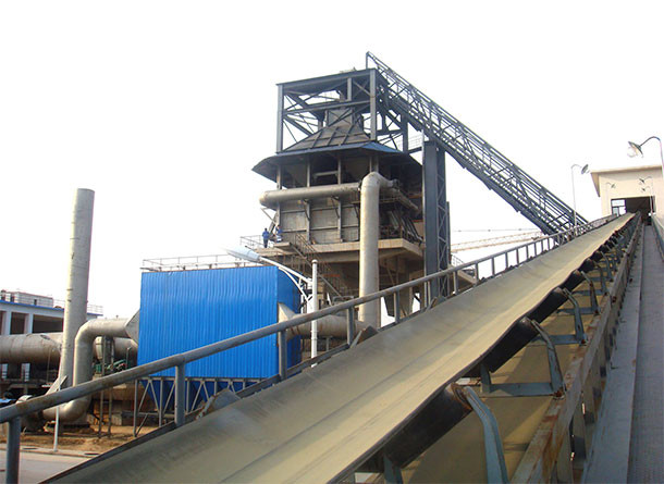 Medium Scale Building Materials 217m3/h Conveyor Belt System