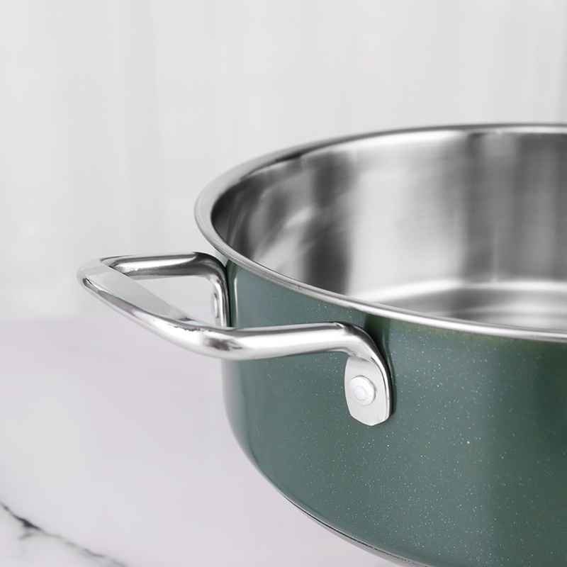 Kitchen Set Stainless Steel Cookware Set OEM ODM Color 3pcs