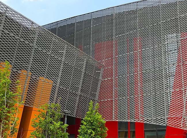 Expanded Metal Building Facade – Ventilative, Magnificent and Long Lasting