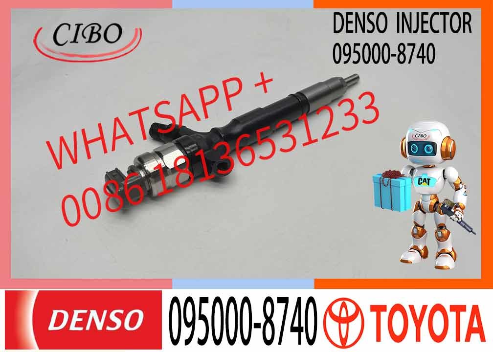 23670-0L010 095000-8740 Diesel Engine Parts Fuel Injectors for Toyota 2Kd-Ftv 095000-8740 23670-09360