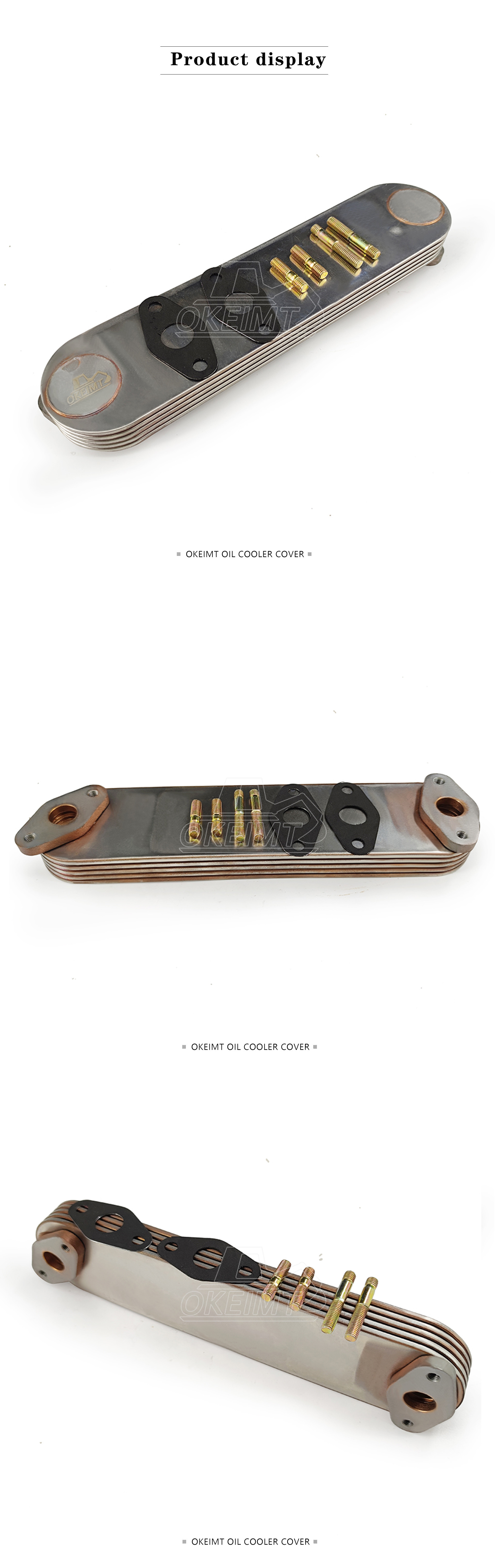 HH600-651-1520 6D95-5P Komatsu Oil Cooler For PC200–5 PC210–5 PC220–5