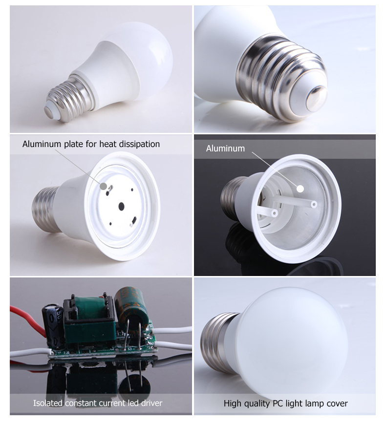 7W LED bulb led SMD 5630 led lamp factory