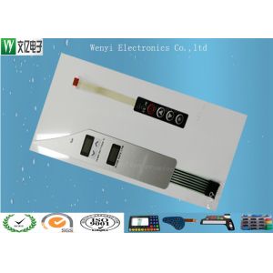 Tactile Polydome Embossing Membrane Switch , Custom Membrane Switch Panel