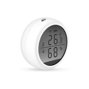 Tuya LCD Wifi Temperature And Humidity Sensor Amazon Alexa / Google Assistant