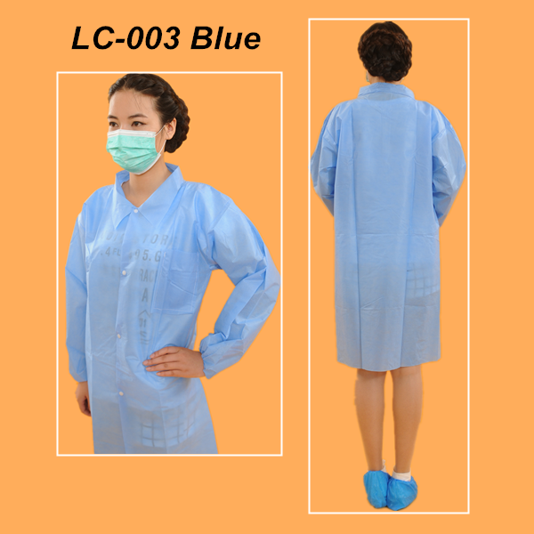 Cheap long sleeve medical lab coat/chemistry lab coats
