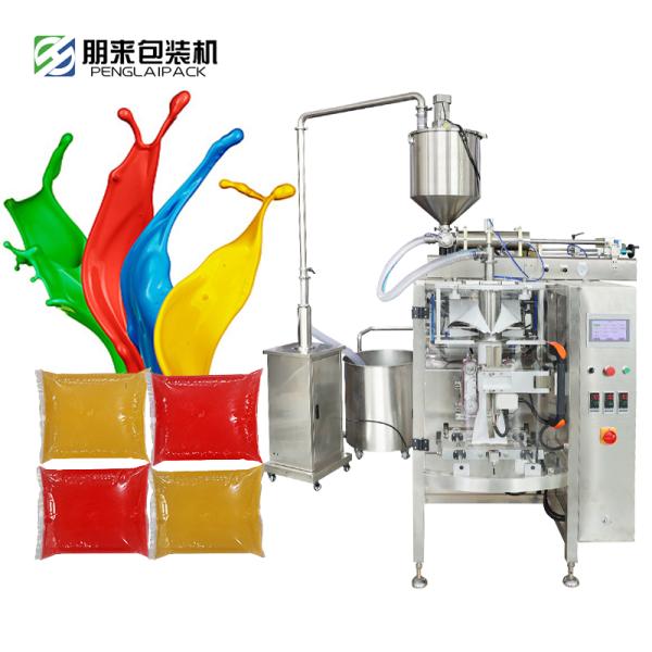 Quality Paste Full Automatic Liquid Packaging Machine with Precision Weighing for sale